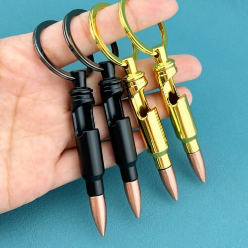 Bullet Bottle Opener Keychain