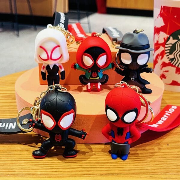 Spider-Man Into the Spider-Verse Keychain