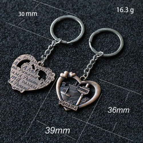 Panama Souvenir Keychain Size