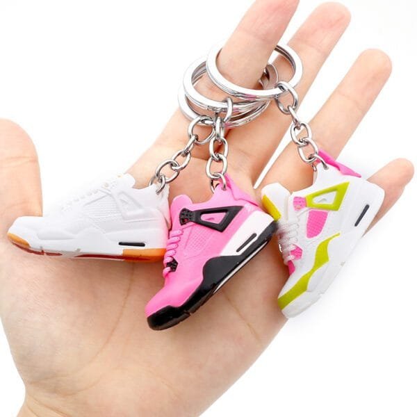 Innovative 3D sports shoe keychain