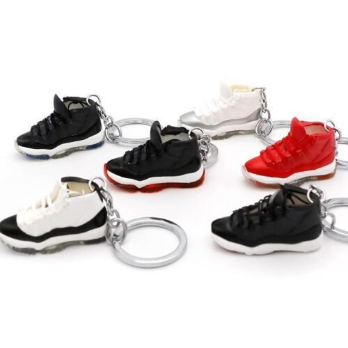 all types 3D Sneaker Souvenir Keychains Custom