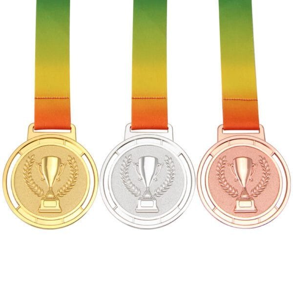 Custom Sport Blank Medal Heavy Medal 60G With Ribbon Zinc Alloy Marathon Games Medals - Image 5