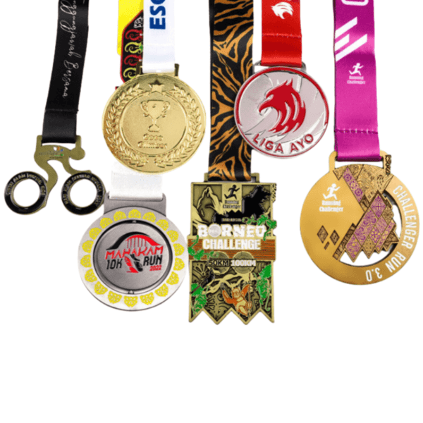 China Wholesale Custom Zinc Alloy 2D 3D Gold Award Marathon Running Metal Sports Medals - Image 5
