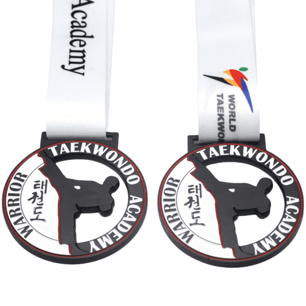 Custom Zinc Alloy Honor Challenge Taekwondo Karate Metal Sport Medal For Black Belt - Image 5