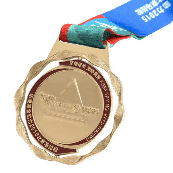 Basketball Zinc Alloy 3D Gold Silver Bronze Cheap Award Running Medal - Image 4
