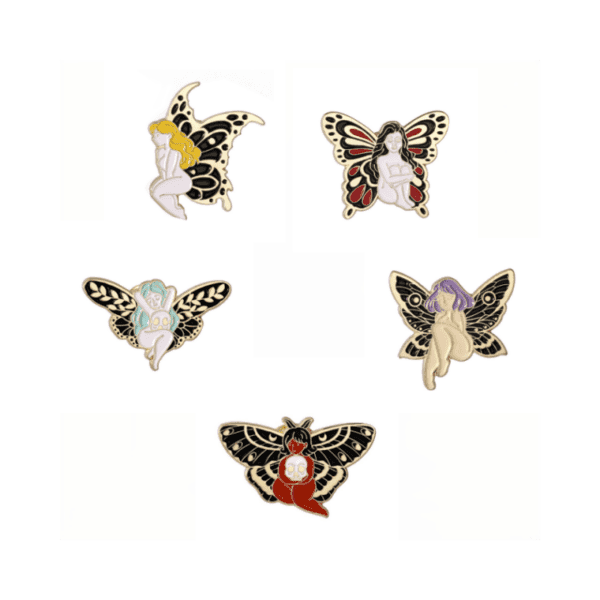 Wholesale Price Camping Enamel Pins Custom Tent Trekking Poles Bonfire Brooches Badges Adventure Jewelry Gift for Friends