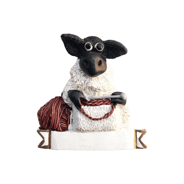 Scottish Sheep Fridge Magnet