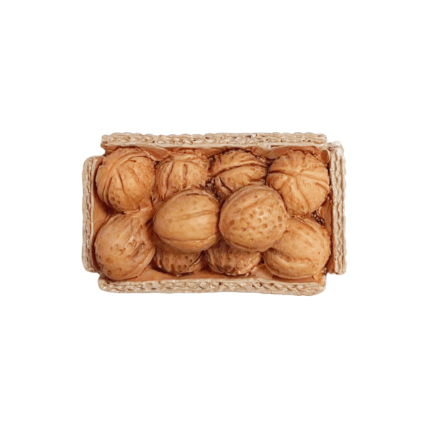 Carton Walnut Natural Resin Fridge Magnet