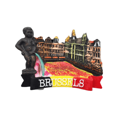 Brussels Place de Fiori Fridge Magnet 2