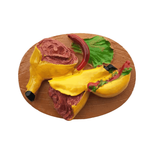 3D Ham Resin Craft Fridge Magnet