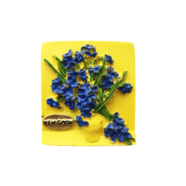 Van Gogh Flower Fridge Magnet