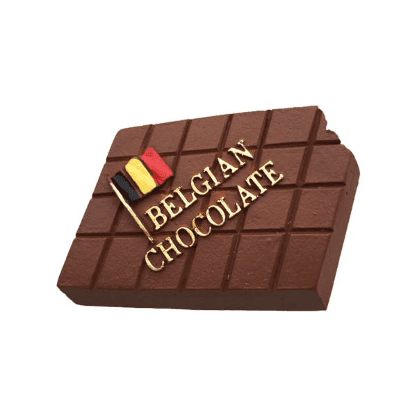 3D Belgian Chocolate Resin Crafts Fridge Magnet