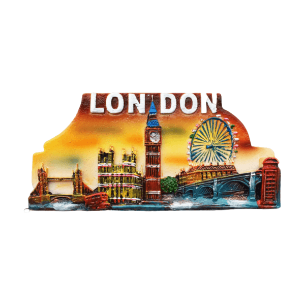 London Sunset Fridge Magnet