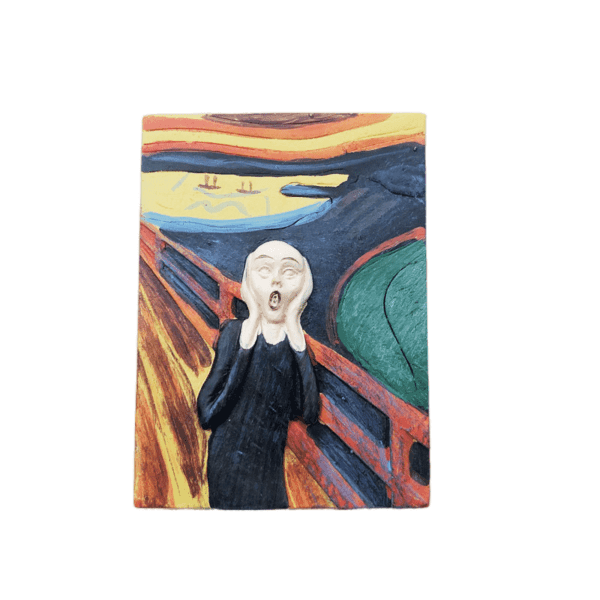 The Scream Fridge Magnet