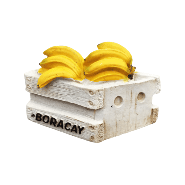 3D Boracay Banana Resin Crafts Fridge Magnet