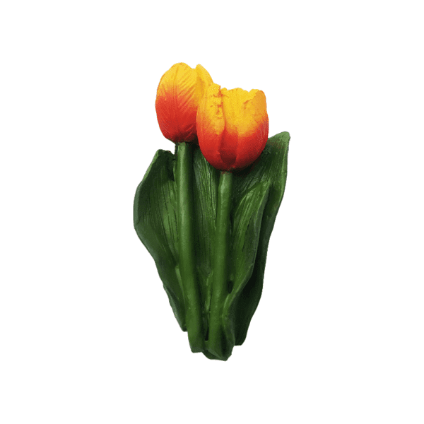 Yellow Tulip Fridge Magnet