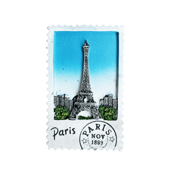 French Eiffel Tower Resin Fridge Magnet