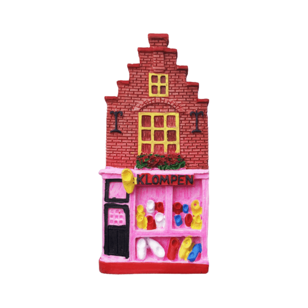 Dutch shoe store fridge magnet