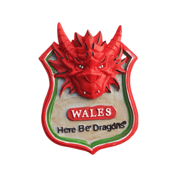 Wales Coat of Arms Fridge Magnet
