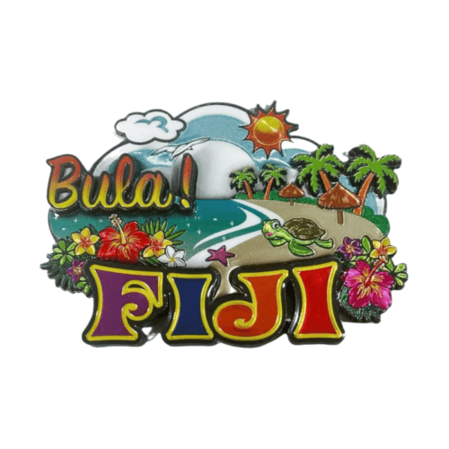 Fiji Wooden Fridge Magnet