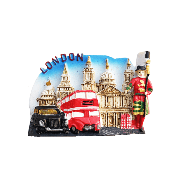 Wholesale Uk Travel Souvenirs Decorative Crafts High Quality Synthetic Resin Magnet Refrigerator Magnet - Image 8