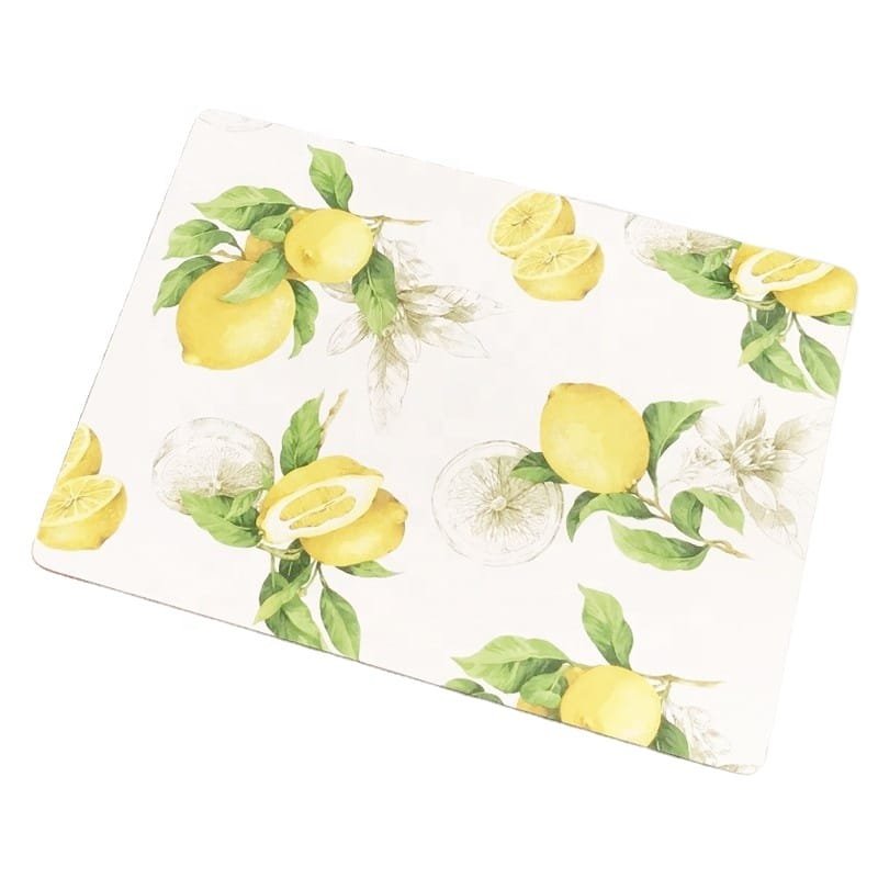 Wholesale Home Premium Table Mats Set of 2 Hardboard Dining Placemats