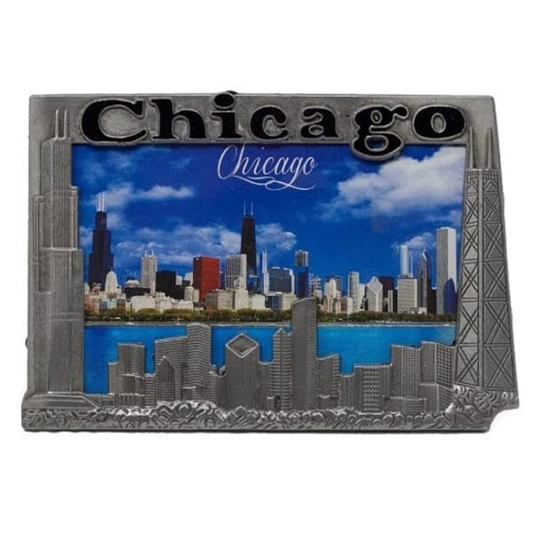 Custom America Tourist Travel Souvenir Picture Photo Frames Metal Gold Vintage Creative Las Vegas Tourism Souvenir Photo Frame - Image 4