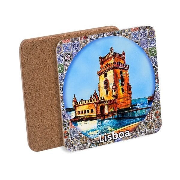 Customized Wholesale Souvenirs Puerto Rico Wooden Cork Coasters - Image 2