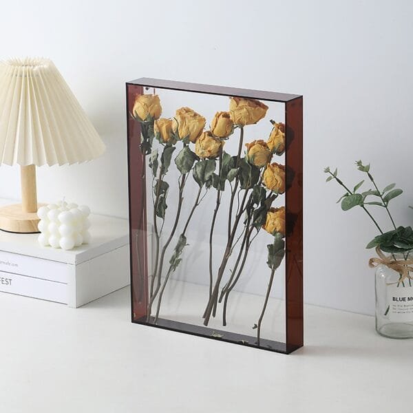 Frames Picture Photo Frame Display Frame Wood Double Sided Glass Vintage Artwork Pressed Flower OEM/ODM Souvenir Present - Image 6