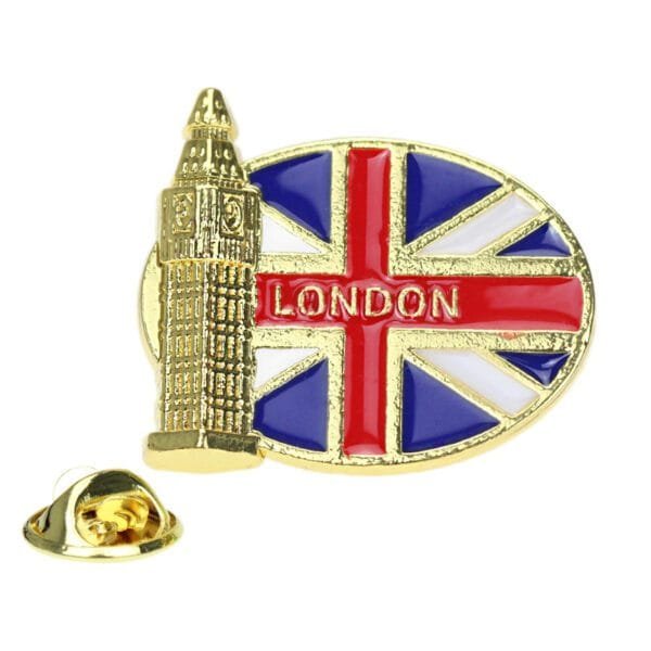 High Quality American US EU Germany Country Flag Soft Hard Enamel Plated Brooch Badge Magnetic Custom Lapel Pins For Souvenir - Image 4