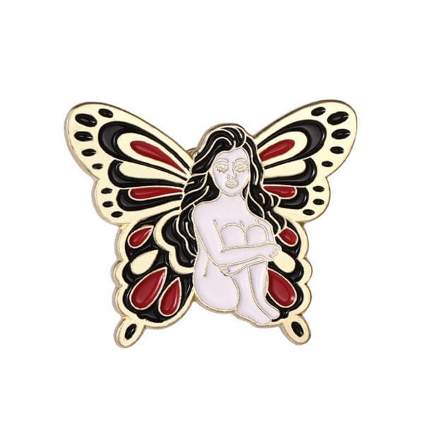 Wholesale Price Camping Enamel Pins Custom Tent Trekking Poles Bonfire Brooches Badges Adventure Jewelry Gift for Friends - Image 5