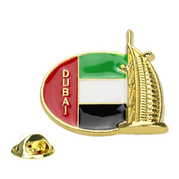 High Quality American US EU Germany Country Flag Soft Hard Enamel Plated Brooch Badge Magnetic Custom Lapel Pins For Souvenir - Image 6