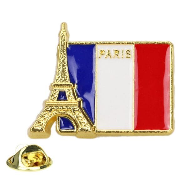 High Quality American US EU Germany Country Flag Soft Hard Enamel Plated Brooch Badge Magnetic Custom Lapel Pins For Souvenir - Image 2