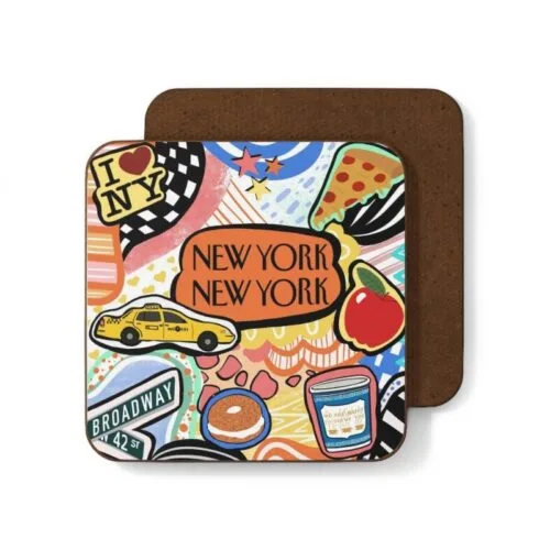 Nyc Coasters New York New York City Souvenir Coaster