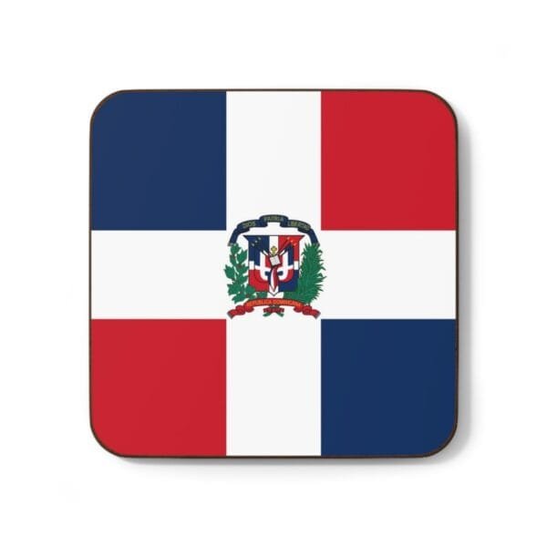 Dominican Republic Coaster, Flag Coaster, Coffee Drinker, Travel Themed Gifts, Caribbean Souvenir - Image 3