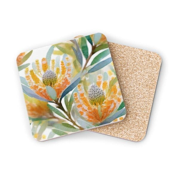 Australian Banksia Drink Coasters