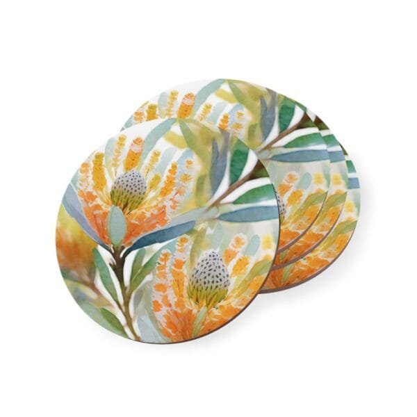 Australian Banksia Drink Coasters - Image 5