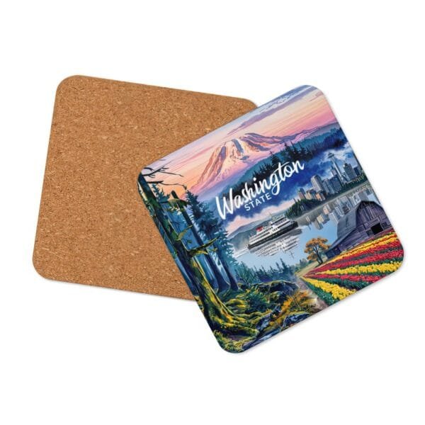 Washington State Scenic Drink Coaster - Image 5