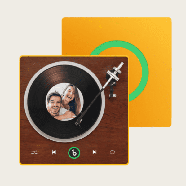 Custom Music Fridge Magnet Vinyl Player Style Fridge Magnet Gift for Lover - Image 3