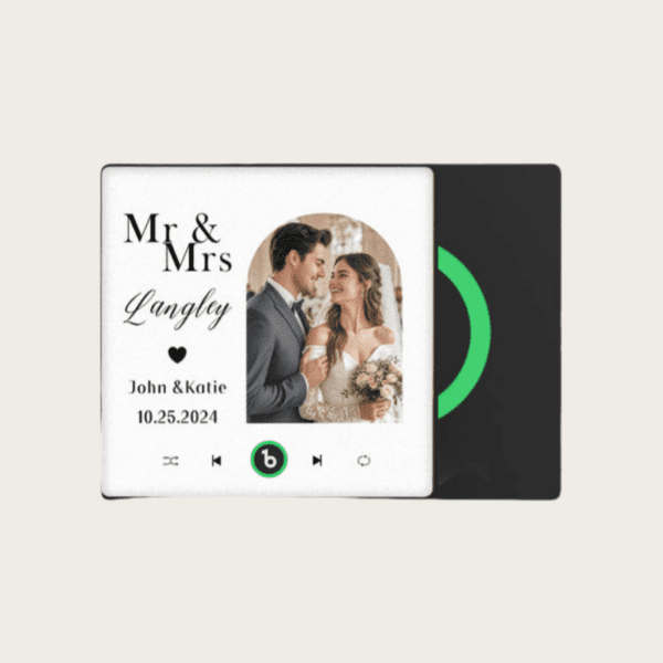 Custom Music And Photo Fridge Magnet Music Fridge Magnet for Wedding Gifts