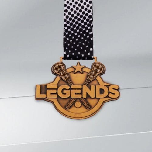 Metal Logo Bulk Marathon Competition Medallion