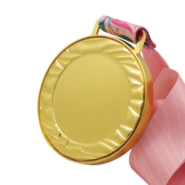 Customizable Blank Gold Medal