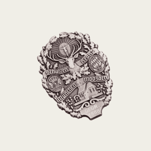 custom metal pins Manufacturer Wholesale Free Design Munich Moose Conservation Society Anime Metal Logo Lapel Pins Badge Custom