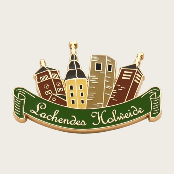 Factory No Minimum Glitter Brooch Anime Architectural Memorial Hard Enamel Lapel Badge Manufacturer Custom Enamel Pins