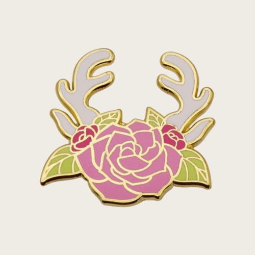 custom enamel pins New Design Zinc Alloy Flower Enamel Pins Custom Logo Pattern Women Gift Souvenir Badge Pins
