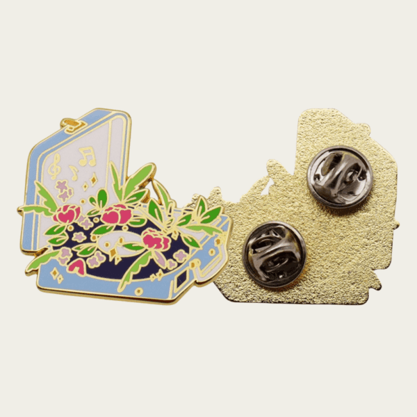 High Quality Factory Designer Custom Metal Soft Enamel Pins Die Casting Chroma Flower Gift Souvenir Brooch Lapel Pin - Image 2
