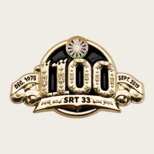 High Quality Design Custom Metal Enamel Pins Custom Logo Gild Antique Engraving Letter Hard Enamel Brooch Pin