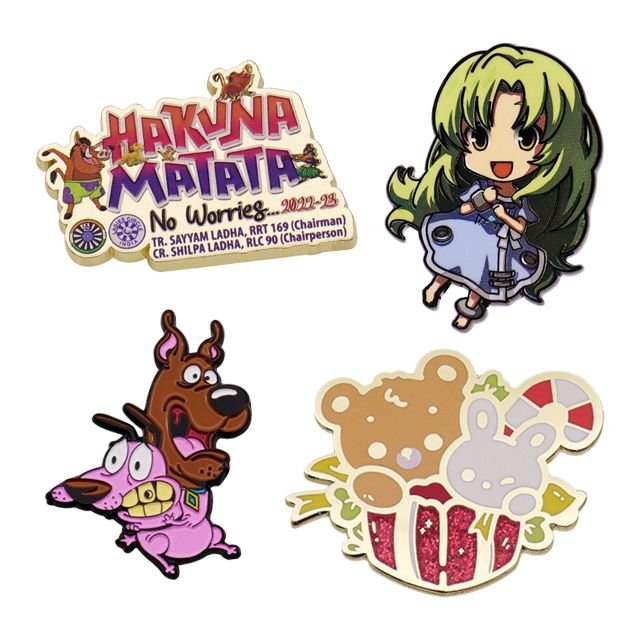 custom label pins
