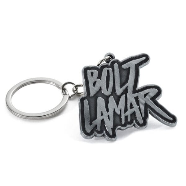 2025 Hot KeyChains Custom Logo Logo Letter Zinc Alloy Metal Keychain Enamel Antique Silver Magic Words 3D Keychains - Image 4