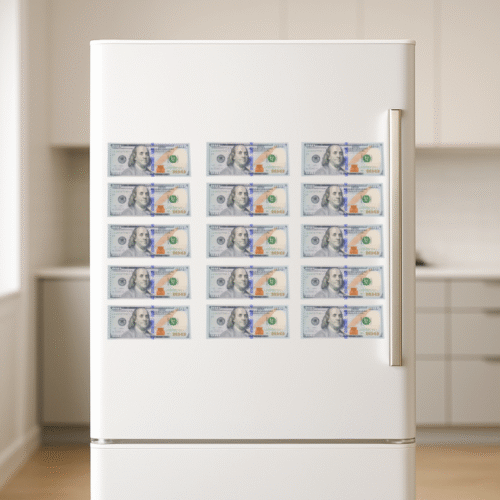 Custom Million Dollar Magnets Rectangle Magnets Custom Million Dollar Magnets Rectangle Magnets